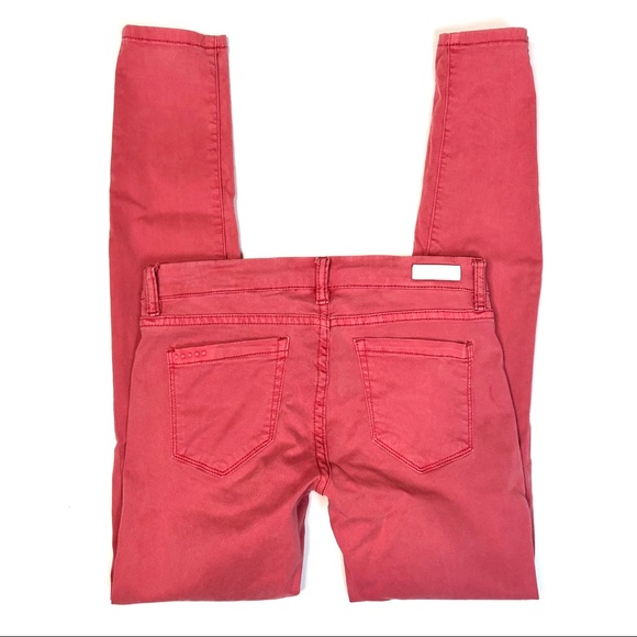 BLANK NYC The Spray On Super Skinny Jeans - Coral - Picture 1 of 8